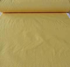 Puantiye Poplin Kumaş sarı