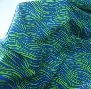 Kılcal Viskon Kumaş yeşil