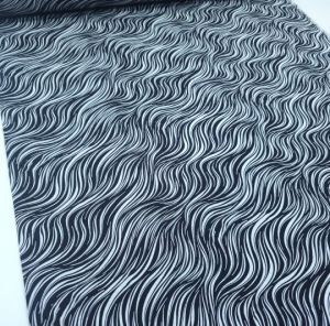 Kılcal Viskon Kumaş siyahbeyaz