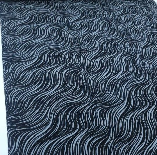 Kılcal Viskon Kumaş siyahgri