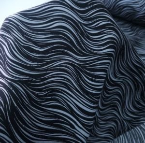 Kılcal Viskon Kumaş siyahgri