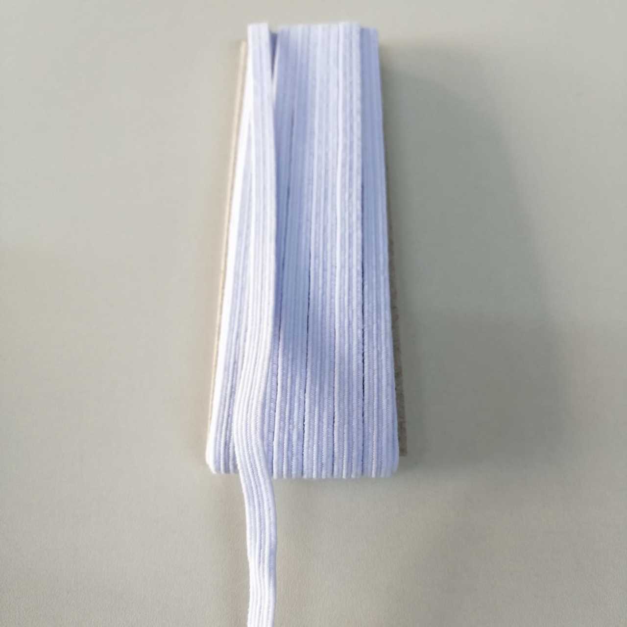 Yassı Lastik Beyaz