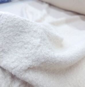 Krem Teddy Buklet Kumaş