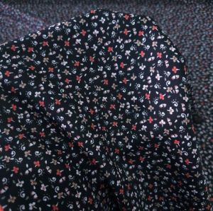 New Sezon Çıtır Viskon Kumaş kırmızı