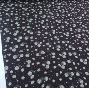 Papatya Viskon Kumaş kahverengi