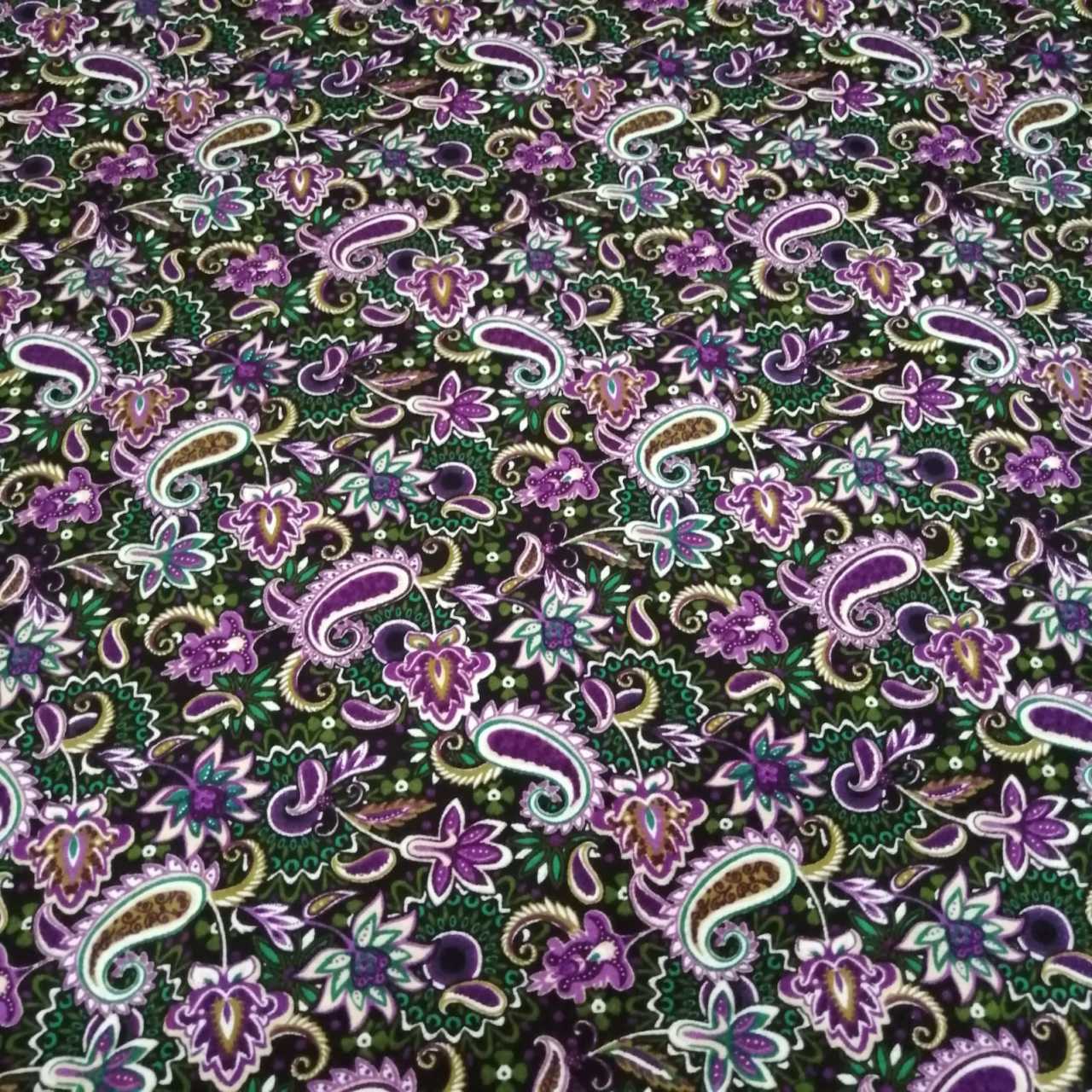 Şal Desenli Divitin Pazen mor