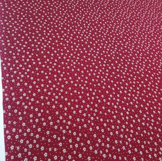 Fürize Viskon Kumaş kırmızı