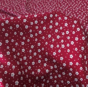 Fürize Viskon Kumaş kırmızı