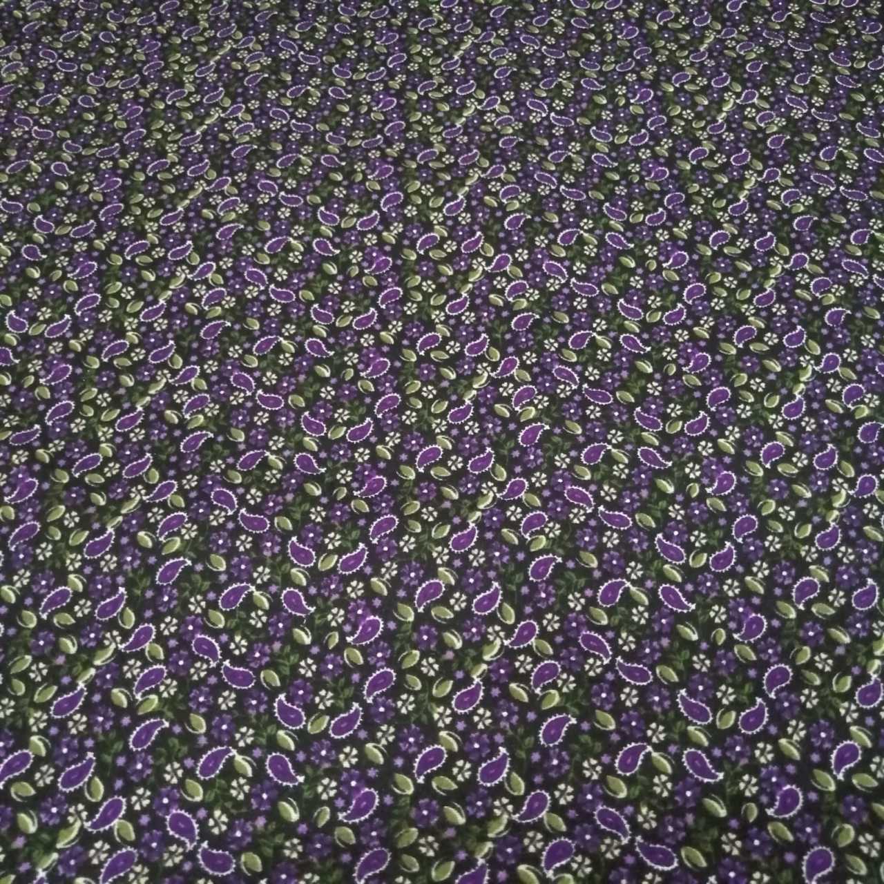 Küçük Şallar Divitin Pazen Kumaş mor