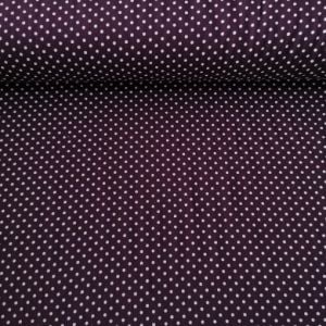 Puanlı Viskon Kumaş mor