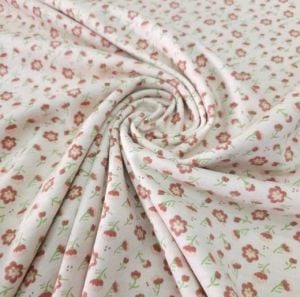 Kiremit Çiçekler Süprem Penye