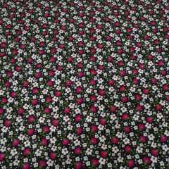 Kibar Çiçekler Divitin Pazen Kumaş pembe