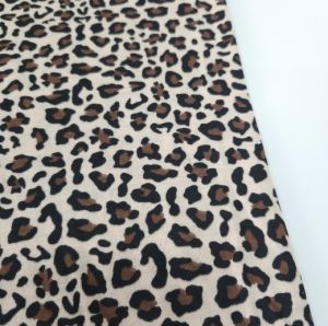 Leopar Süprem Penye Kumaş