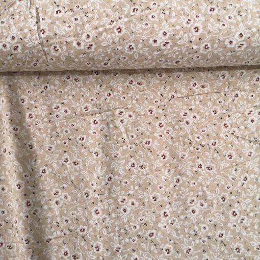 Açık renk Viskon Kumaş bej