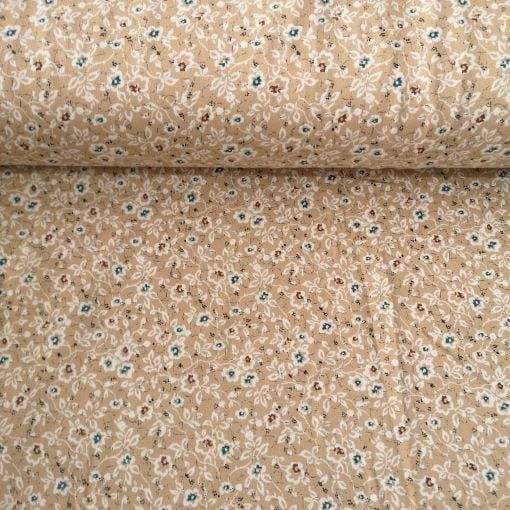 Açık renk Viskon Kumaş sütlü kahve