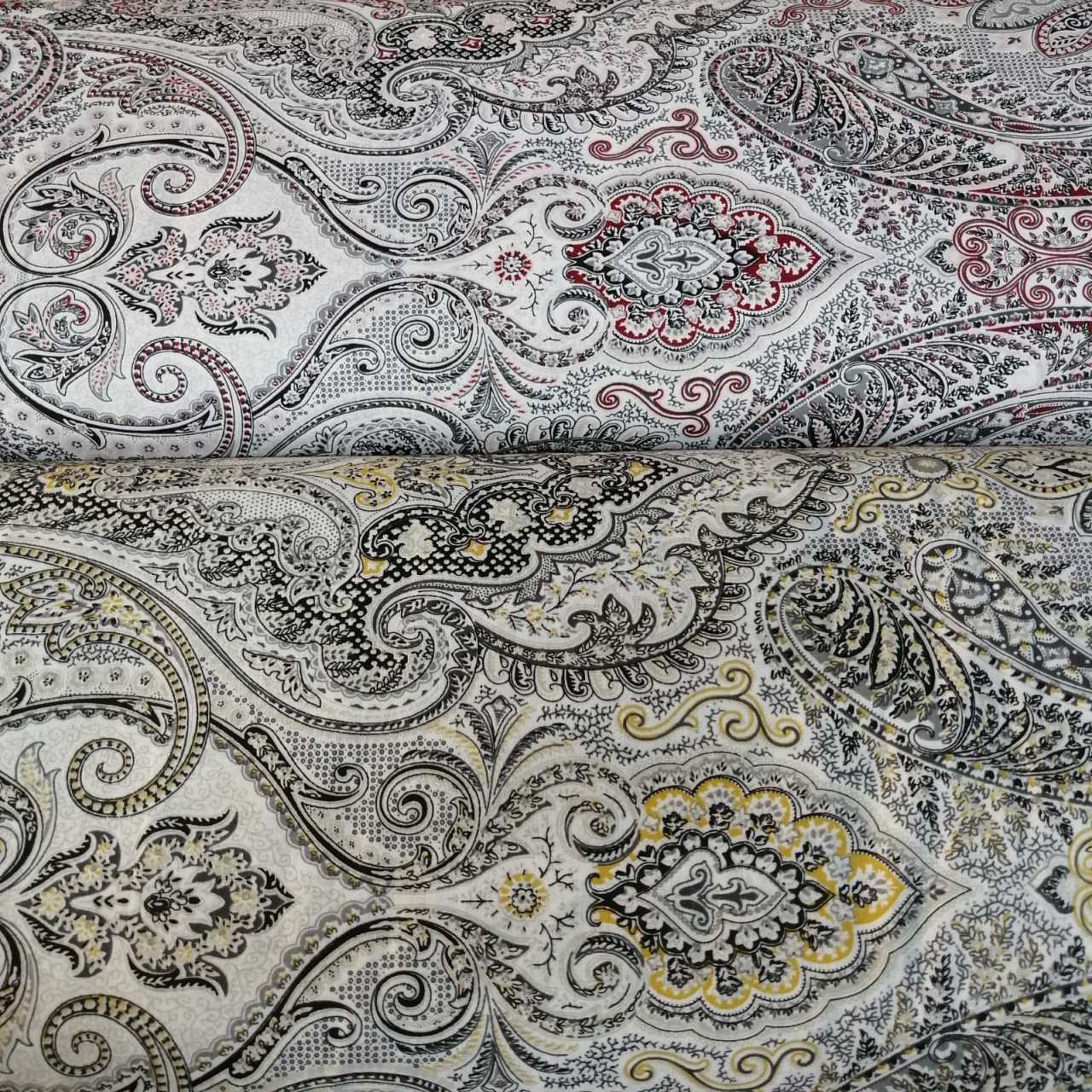 Otantik Desen Poplin Kumaş