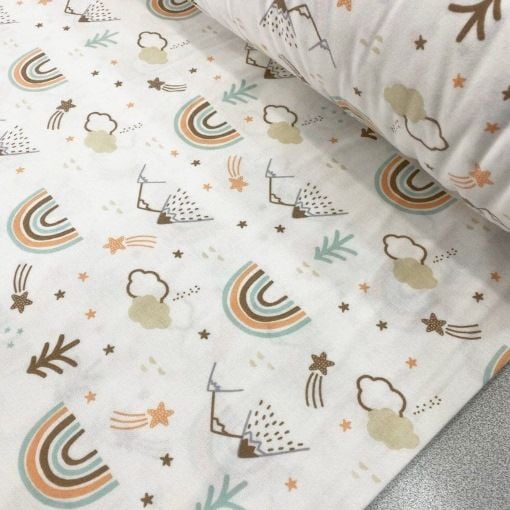 Gökkuşağı Pazen Kumaş