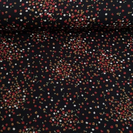 Lavanta Viskon Kumaş siyah