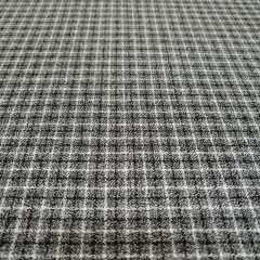 Yünisan Kumaş Tarzı Kareli gri