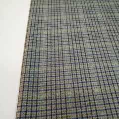 Yünisan Kumaş Tarzı Kareli mavi