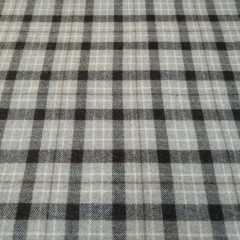 İpekiş Yünlü Ekose kahverengi