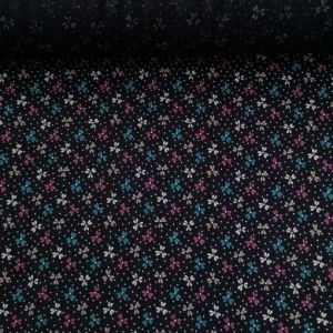 Güzel Çiçekler Viskon Kumaş mint