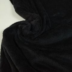 Siyah Welsoft Kumaş