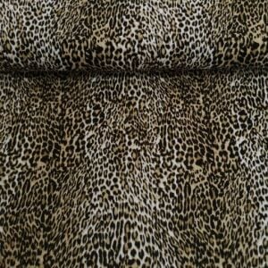 Çıtır Leopar Viskon Kumaş