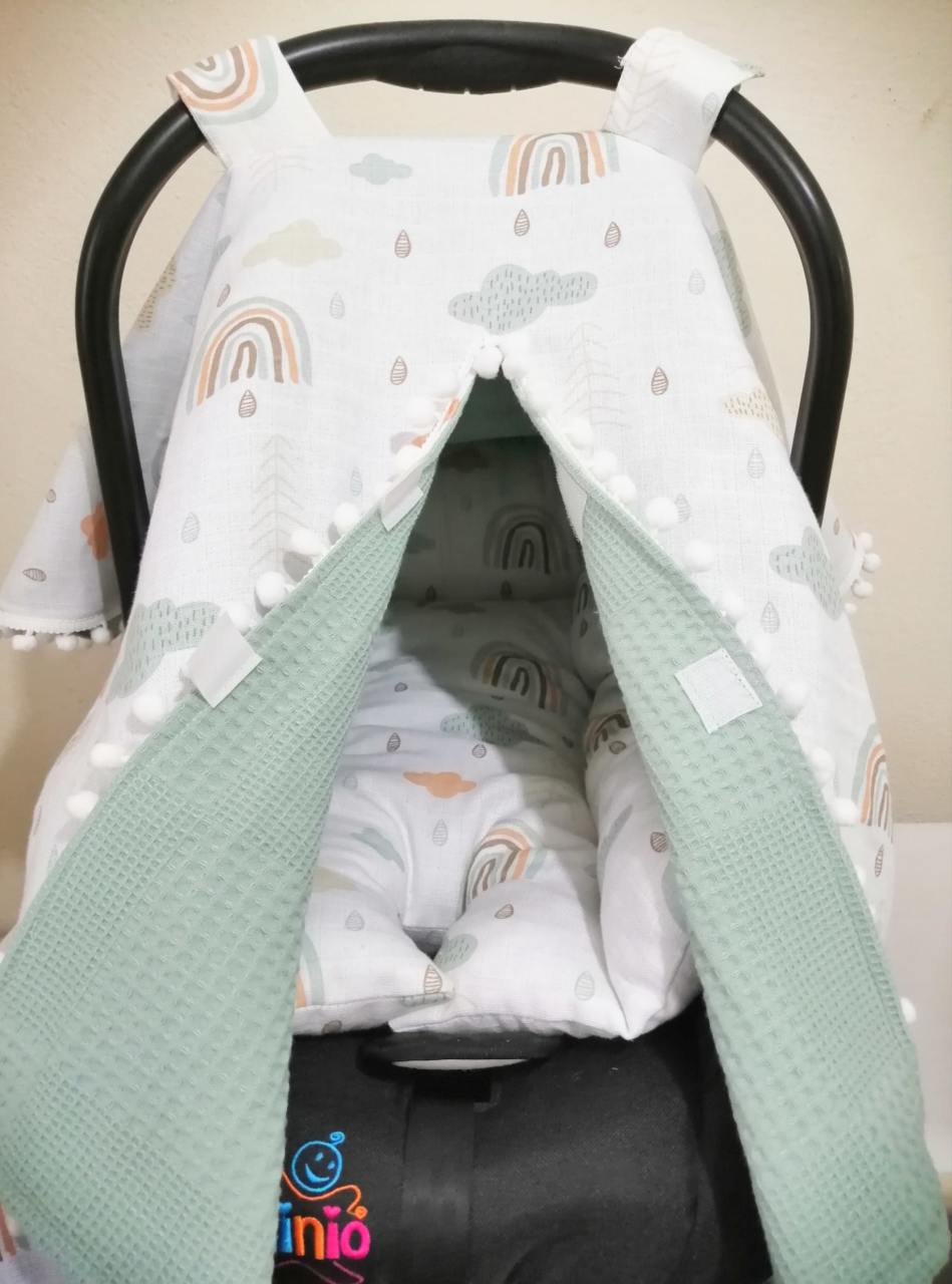 Soft gökkuşağı puset örtüsü