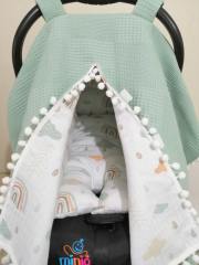 Soft gökkuşağı puset örtüsü