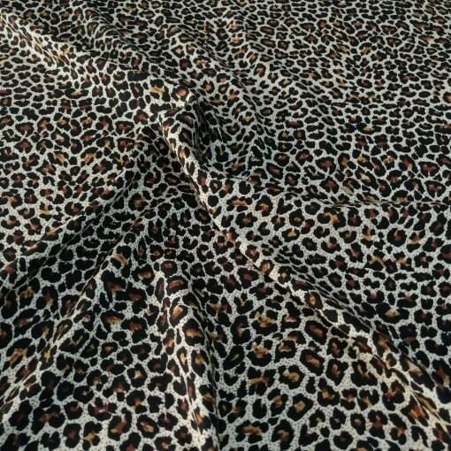 Çıtır Leopar Tek En Viskon Kumaş