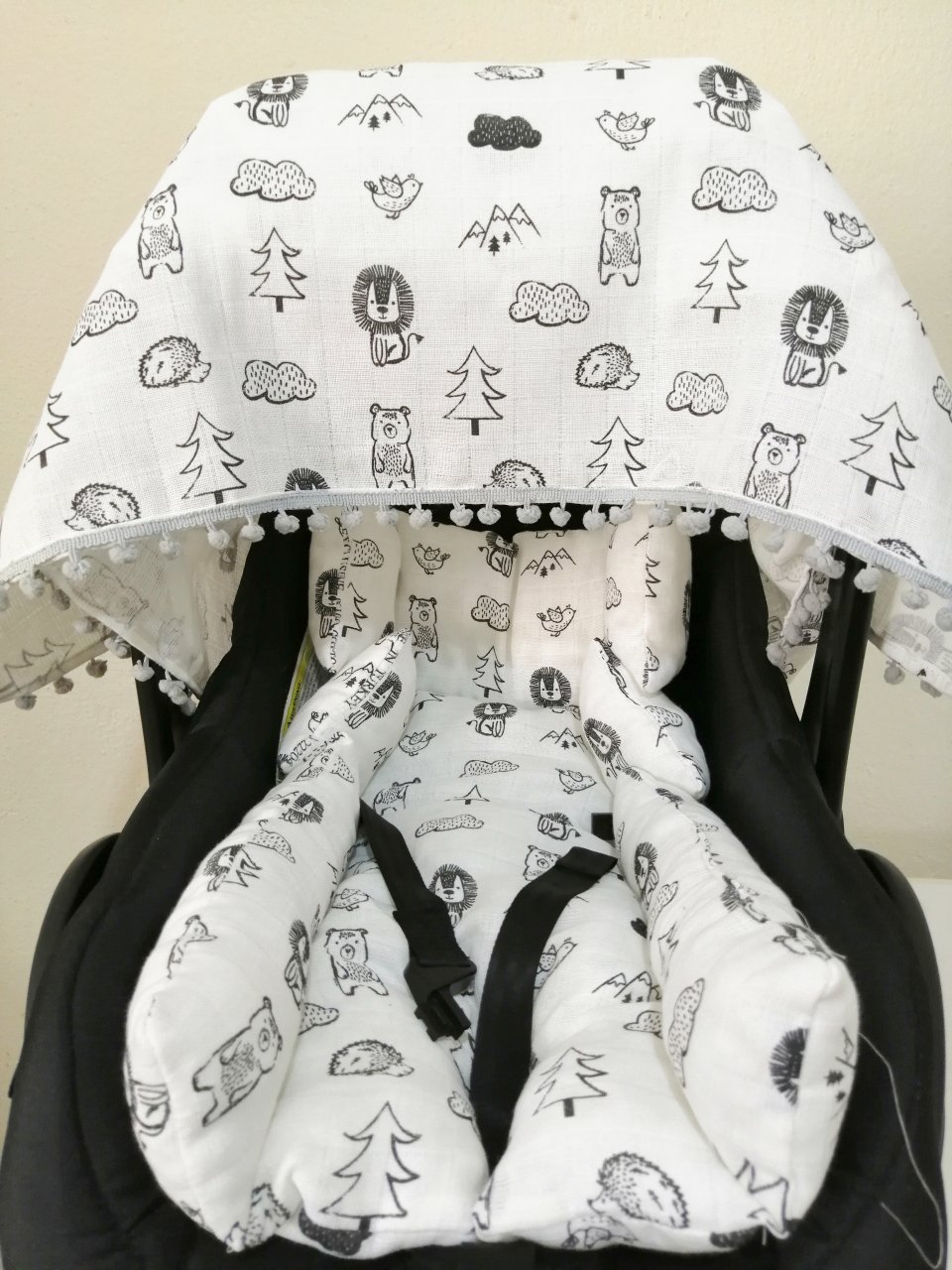 Tek Kat Puset Örtüsü Ve Minderi