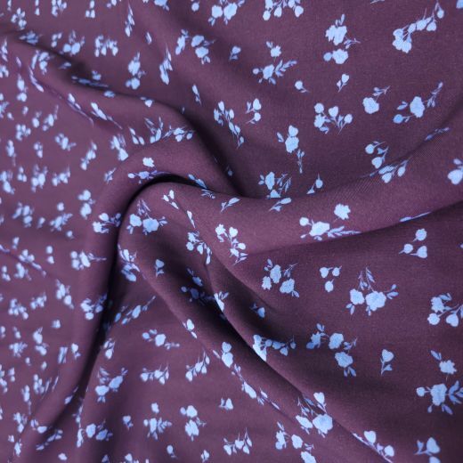 Bordo Mavi Eko Viskon