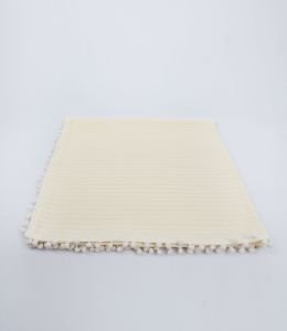 Örgü Pike Bebek Battaniyesi 100% Pamuk 110x100 ölçülerinde Sarı