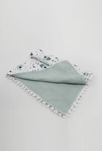 Müslin Pike Battaniye 100% pamuk 110x100 Ölçülerinde Bebek Battaniyesi
