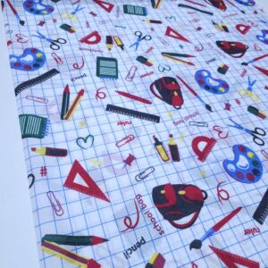 Okul Gereçleri Raşel Kumaş Kırmızı