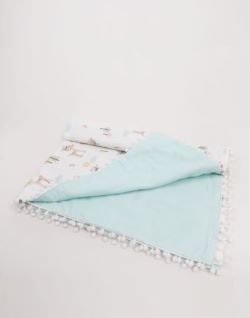 Pazen Bebek Battaniyesi 100% pamuk 110x110  XL ölçülerinde