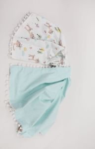 Pazen Bebek Battaniyesi 100% pamuk 110x110  XL ölçülerinde