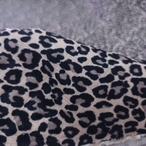 Kapitone Kumaş Çıtır Leopar