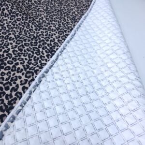 Kapitone Kumaş Çıtır Leopar