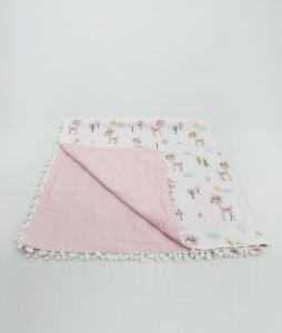 Pazen Bebek Battaniyesi 100% pamuk 110x110  XL ölçülerinde
