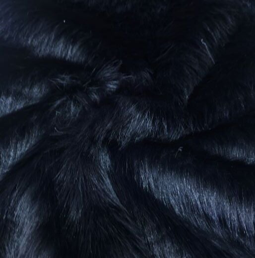 Lolita Peluş Kumaş Siyah