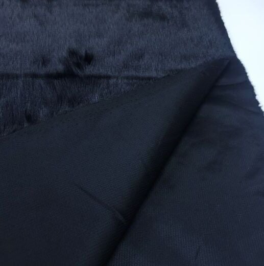 Lolita Peluş Kumaş Siyah