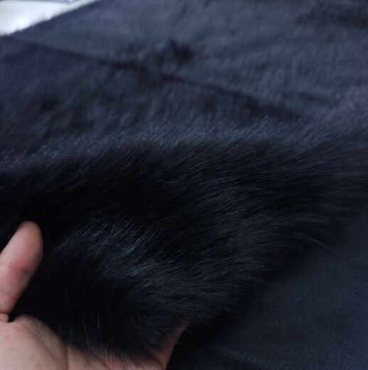 Lolita Peluş Kumaş Siyah