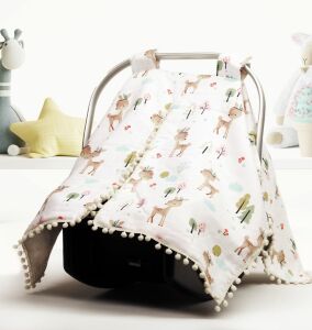 Puset Örtüsü  Minder ve Çarşafı %100 Pamuk Pike ve Müslin Kumaştan