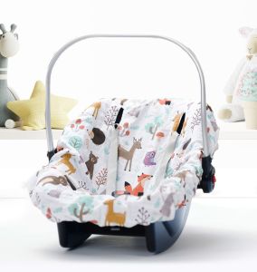 Puset Örtüsü  Minder ve Çarşafı %100 Pamuk Pike ve Müslin Kumaştan