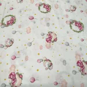 Uyuyan Unicorn Poplin Kumaş