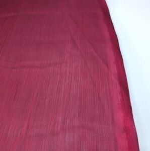 Apple Organze Kumaş Bordo