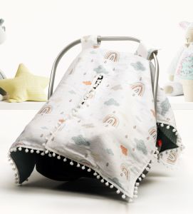 Puset Örtüsü  Minder ve Çarşafı %100 Pamuk Pike ve Müslin Kumaştan