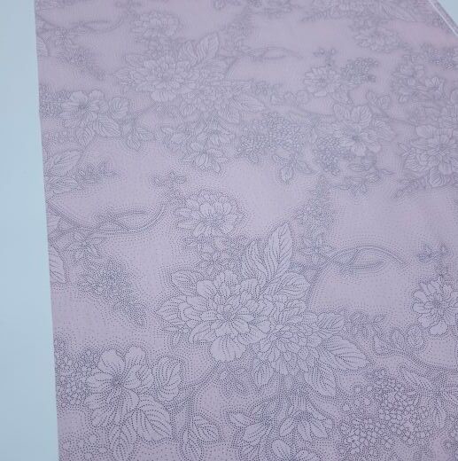 Dijital Desen Poplin Kumaş pembe